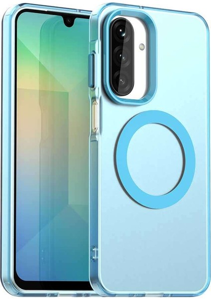 Samsung Galaxy A17,IÇIN Eabhulie Kılıf, Manyetik Yarı Saydam Mat Arka Kapak, Darbeye Dayanıklı Kılıf (Yurt Dışından)