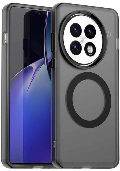 Oneplus 13,için Eabhulie Kılıf, Manyetik Yarı Saydam Mat Arka Kapak, Darbeye Dayanıklı Kılıf (Yurt Dışından)