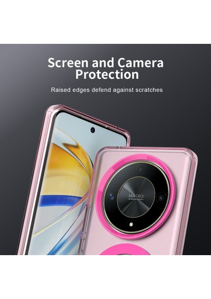 Honor X9B,IÇIN Eabhulie Kılıf, Manyetik Yarı Saydam Mat Arka Kapak, Darbeye Dayanıklı Kılıf (Yurt Dışından) fiyatları