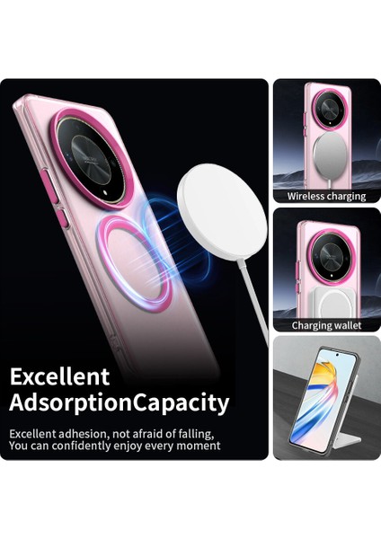 Honor X9B,IÇIN Eabhulie Kılıf, Manyetik Yarı Saydam Mat Arka Kapak, Darbeye Dayanıklı Kılıf (Yurt Dışından) modelleri