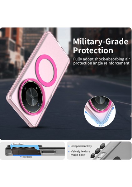 Honor X9B,IÇIN Eabhulie Kılıf, Manyetik Yarı Saydam Mat Arka Kapak, Darbeye Dayanıklı Kılıf (Yurt Dışından) fırsatları