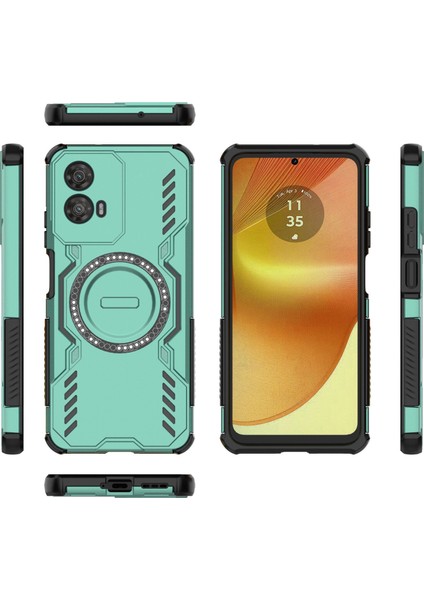 Motorola Moto G34 Magsafe Kılıf, Manyetik Düşmeye Dayanıklı Telefon Kılıfı Kapağı Motorola Moto G34 (Yurt Dışından) modelleri
