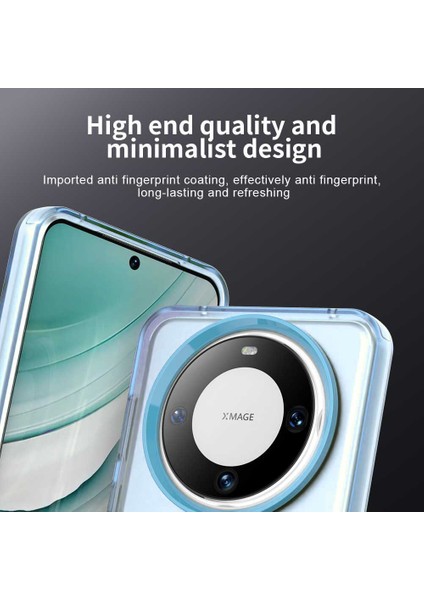 Huawei Mate 60,için Eabhulie Kılıf, Manyetik Yarı Saydam Mat Arka Kapak, Darbeye Dayanıklı Kılıf (Yurt Dışından) fiyatları