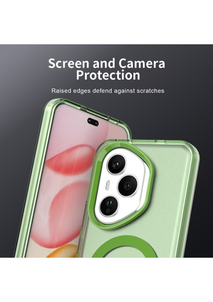 Honor 400 Pro,için Eabhulie Kılıf, Manyetik Yarı Saydam Mat Arka Kapak, Darbeye Dayanıklı Kılıf (Yurt Dışından) fiyatları
