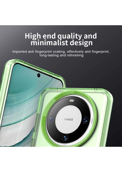 Huawei Mate 60,için Eabhulie Kılıf, Manyetik Yarı Saydam Mat Arka Kapak, Darbeye Dayanıklı Kılıf (Yurt Dışından) fiyatları