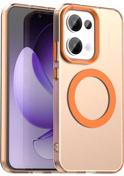 Oppo RENO13,IÇIN Eabhulie Kılıf, Manyetik Yarı Saydam Mat Arka Kapak, Darbeye Dayanıklı Kılıf (Yurt Dışından)