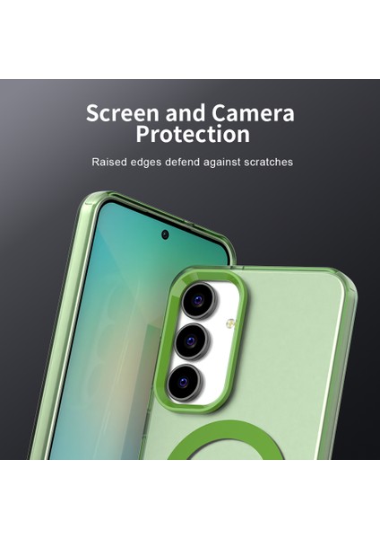 Samsung Galaxy S25 Fe,için Eabhulie Kılıf, Manyetik Yarı Saydam Mat Arka Kapak, Darbeye Dayanıklı Kılıf (Yurt Dışından) fiyatları