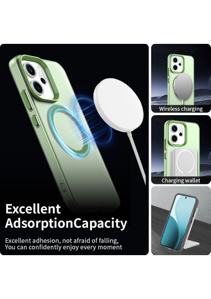 Oppo RENO14,IÇIN Eabhulie Kılıf, Manyetik Yarı Saydam Mat Arka Kapak, Darbeye Dayanıklı Kılıf (Yurt Dışından) modelleri