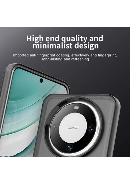 Huawei Mate 60,için Eabhulie Kılıf, Manyetik Yarı Saydam Mat Arka Kapak, Darbeye Dayanıklı Kılıf (Yurt Dışından) fiyatları