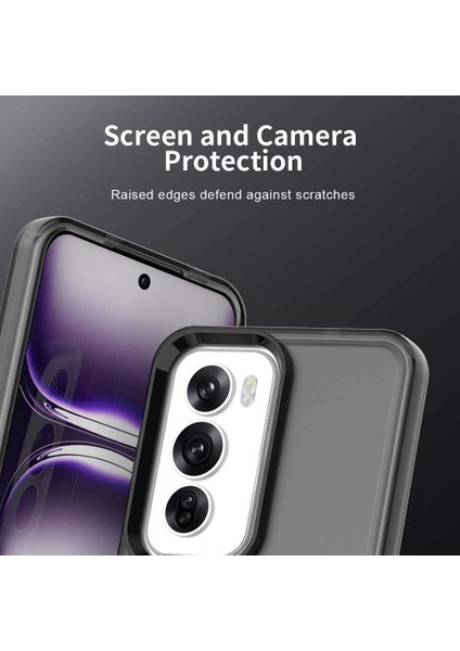 Oppo RENO12 Pro,için Eabhulie Kılıf, Manyetik Yarı Saydam Mat Arka Kapak, Darbeye Dayanıklı Kılıf (Yurt Dışından) fiyatları