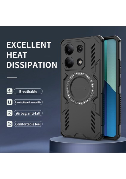 Xiaomi Redmi Note 13 4g Magsafe Kılıf, Manyetik Düşmeye Dayanıklı Telefon Kılıfı Kapağı Xiaomi Redmi Note 13 4g (Yurt Dışından) fiyatları