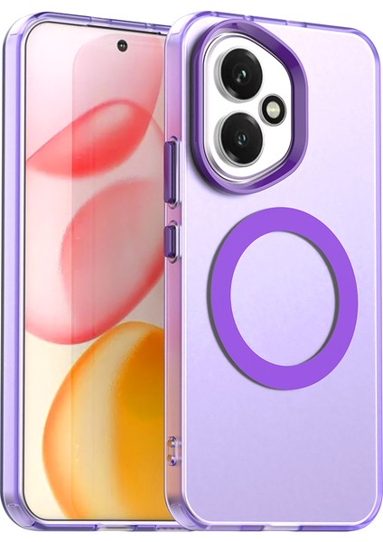 Honor 400,IÇIN Eabhulie Kılıf, Manyetik Yarı Saydam Mat Arka Kapak, Darbeye Dayanıklı Kılıf (Yurt Dışından)