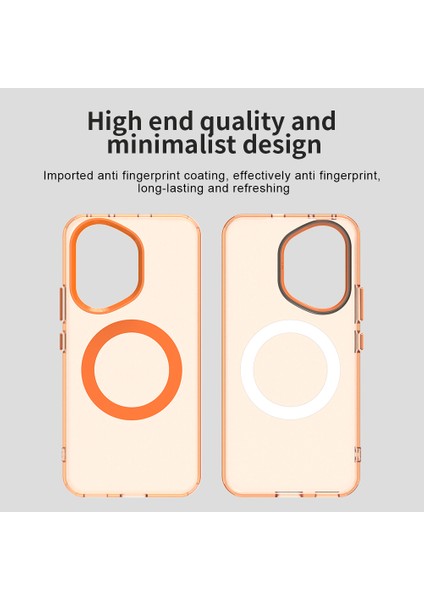 Honor 400,IÇIN Eabhulie Kılıf, Manyetik Yarı Saydam Mat Arka Kapak, Darbeye Dayanıklı Kılıf (Yurt Dışından) indirimleri