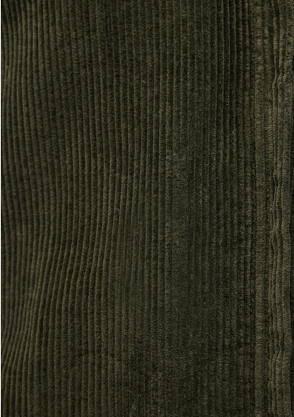 Çift Taraflı Haki Kadife Mont 0110529-80714