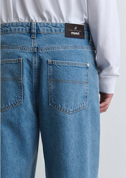 Mitte Street Indigo Mavi Denim Jean Pantolon 0010101-87669