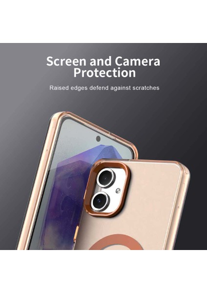 Samsung Galaxy A06,IÇIN Eabhulie Kılıf, Manyetik Yarı Saydam Mat Arka Kapak, Darbeye Dayanıklı Kılıf (Yurt Dışından) fiyatları