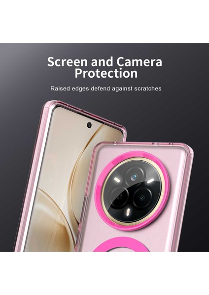 Realme 14 Pro,için Eabhulie Kılıf, Manyetik Yarı Saydam Mat Arka Kapak, Darbeye Dayanıklı Kılıf (Yurt Dışından) fiyatları