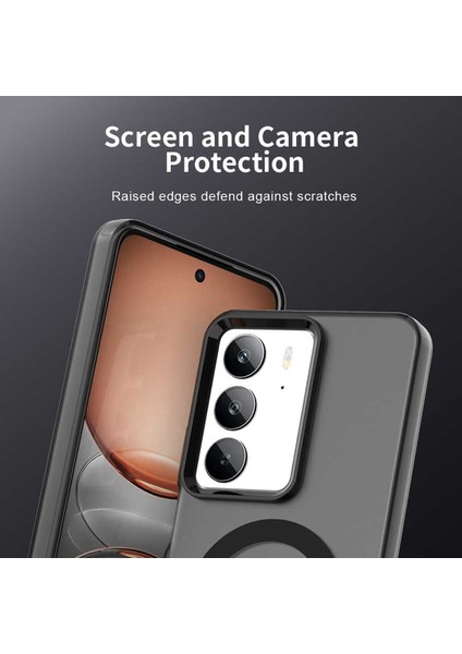 Realme C75,IÇIN Eabhulie Kılıf, Manyetik Yarı Saydam Mat Arka Kapak, Darbeye Dayanıklı Kılıf (Yurt Dışından) fiyatları