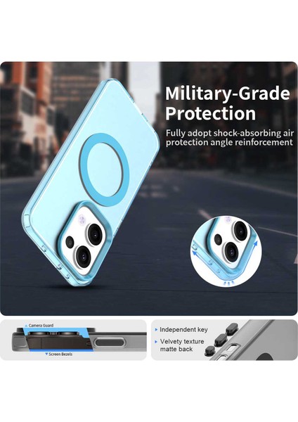 Oppo RENO13,IÇIN Eabhulie Kılıf, Manyetik Yarı Saydam Mat Arka Kapak, Darbeye Dayanıklı Kılıf (Yurt Dışından) fırsatları