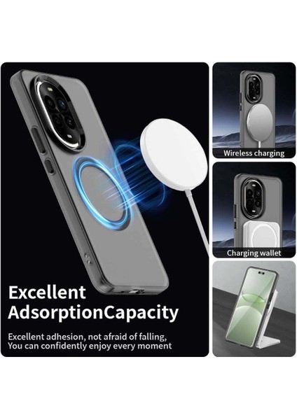 Huawei Nova 13 Pro,için Eabhulie Kılıf, Manyetik Yarı Saydam Mat Arka Kapak, Darbeye Dayanıklı Kılıf (Yurt Dışından) modelleri