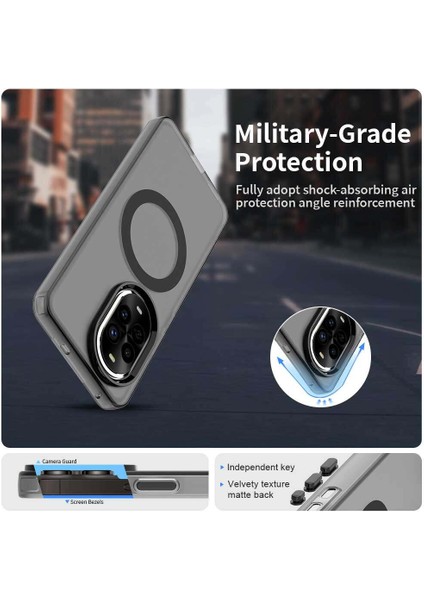 Huawei Nova 13 Pro,için Eabhulie Kılıf, Manyetik Yarı Saydam Mat Arka Kapak, Darbeye Dayanıklı Kılıf (Yurt Dışından) fırsatları