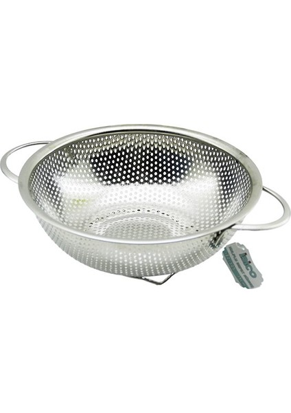 19CM Metal Kulplu Çelik Sepet Süzgeç Ince Tel Ayaklı (5224)