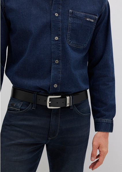 Siyah Deri Kemer 0911646-900