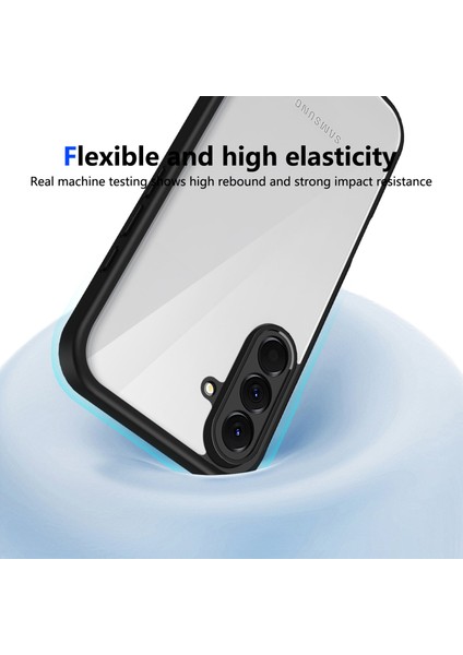 Samsung Galaxy A36,IÇIN Eabhulie Kılıf, Kamera Lens Korumalı Hibrit 2'si 1 Arada Şeffaf Kılıf-Siyah (Yurt Dışından) indirimleri