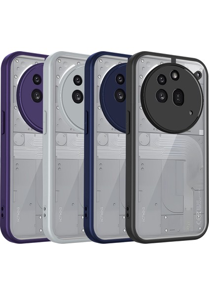 Nothing Phone 3A Pro,için Eabhulie Kılıf, Kamera Lens Korumalı Hibrit 2'si 1 Arada Şeffaf Kılıf-Gri (Yurt Dışından) fiyatları