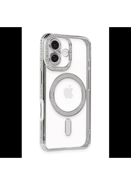 iPhone 16 Plus Kılıf Joke Simli Magneticsafe Kılıf fiyatları