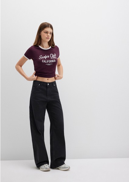 Kimberly 90lar Antrasit Smoke Jean Pantolon 1010626-88602