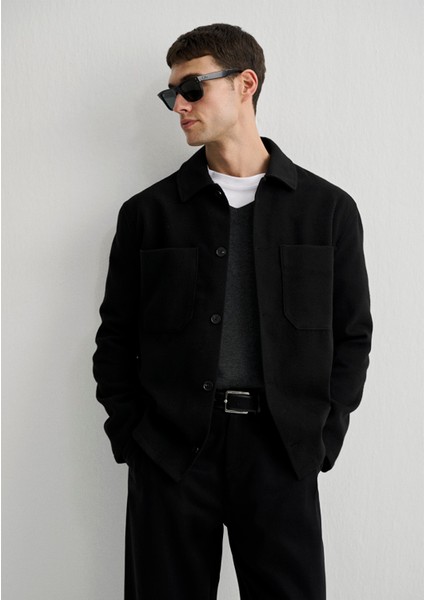 Siyah Ceket Gömlek 0211235-900