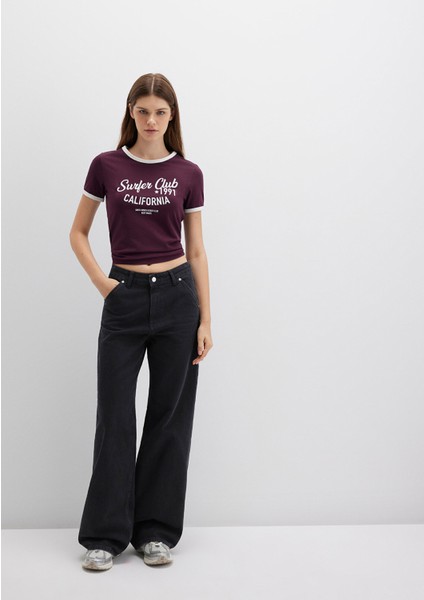 Kimberly 90lar Antrasit Smoke Jean Pantolon 1010626-88602