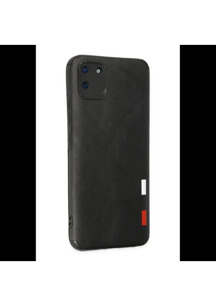 Realme C11 Kılıf Loop Deri Silikon - Siyah fiyatları