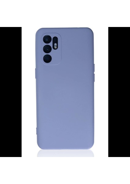 Oppo Reno 6 Kılıf Nano Içi Kadife Silikon