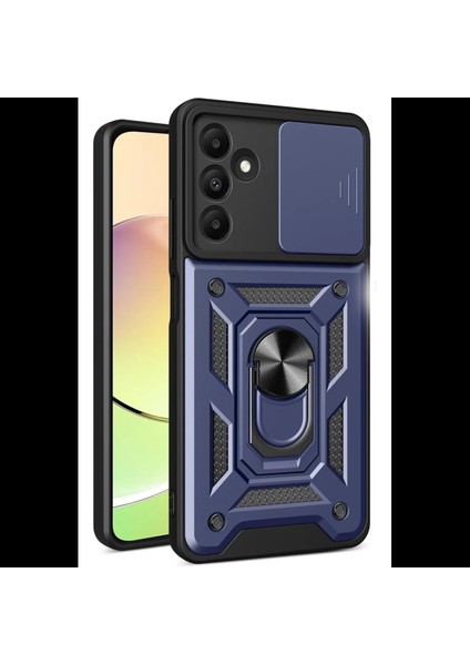 Samsung Galaxy M15 Kılıf Pars Lens Yüzüklü Silikon