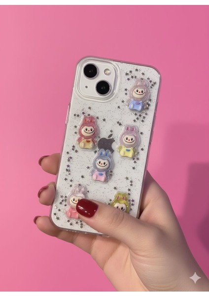 Iphone Uyumlu 3D Kabartmalı Labubu Kılıf fırsatları