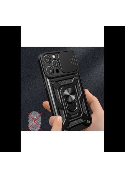 iPhone 16 Pro Max Kılıf Pars Lens Yüzüklü Silikon modelleri