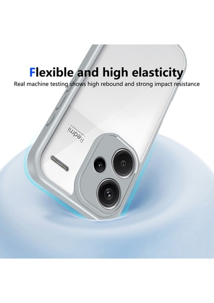 Xiaomi Redmi Note 13 Pro Plus,için Eabhulie Kılıf, Kamera Lens Korumalı Hibrit 2'si 1 Arada Şeffaf Kılıf-Gri (Yurt Dışından) fırsatları