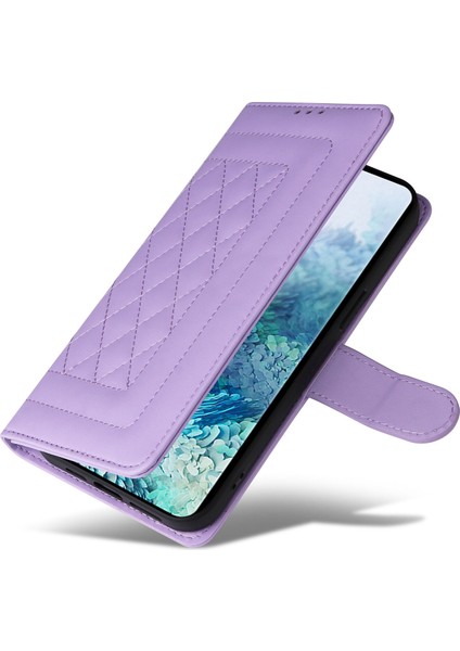 Samsung Galaxy S20 Plus 4g/5g Için El Kayışı ve Kart Yuvalı Premium Deri Cüzdan Kılıf-Mor (Yurt Dışından) fırsatları