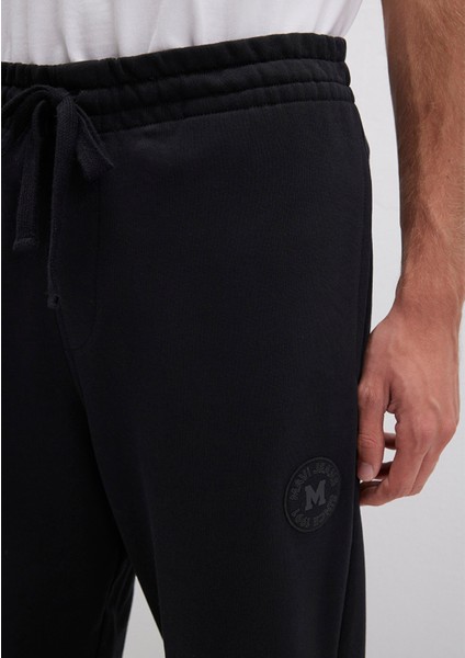 Mavi Patch Logo Siyah Basic Eşofman Altı 0010409-900