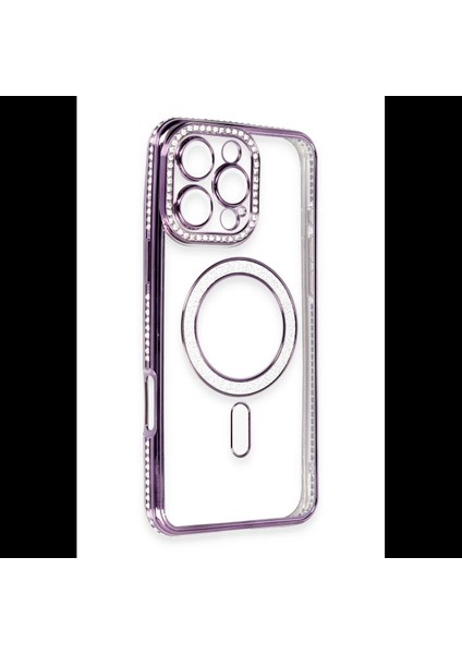 iPhone 16 Pro Max Kılıf Joke Simli Magneticsafe Kılıf modelleri