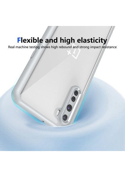 Oneplus Nord,için Eabhulie Kılıf, Kamera Lens Korumalı Hibrit 2'si 1 Arada Şeffaf Kılıf-Gri (Yurt Dışından) indirimleri
