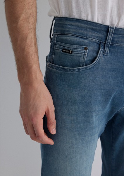 Marcus Lux Black Puslu Indigo Mavisi Jean Pantolon 0035189560