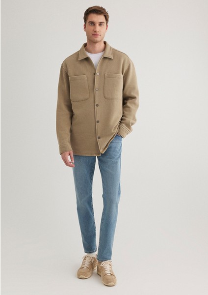Bej Overshirt 0211362-80656