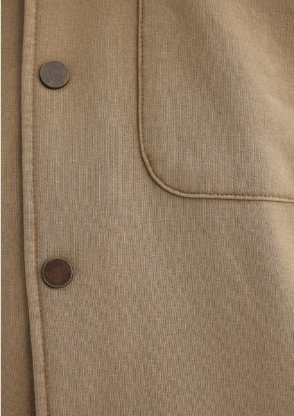 Bej Overshirt 0211362-80656