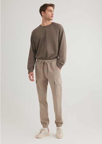 Bej Kargo Pantolon 000125-70361