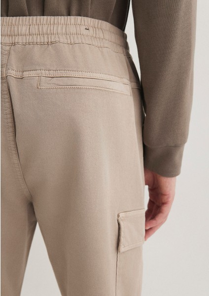 Bej Kargo Pantolon 000125-70361