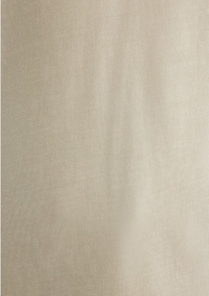 Baskılı Bej Tişört 0612553-70322