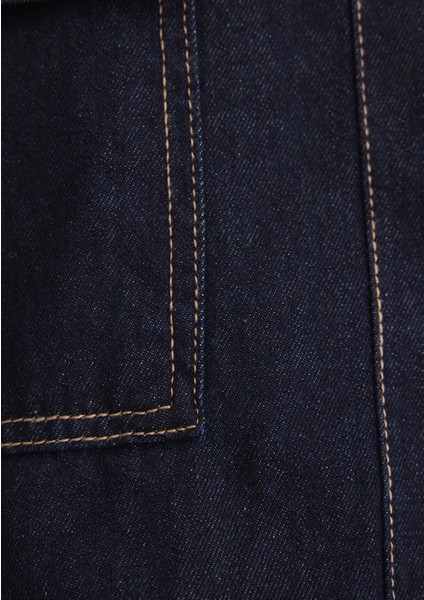 Indigo Crop Ceket 1110677-85481